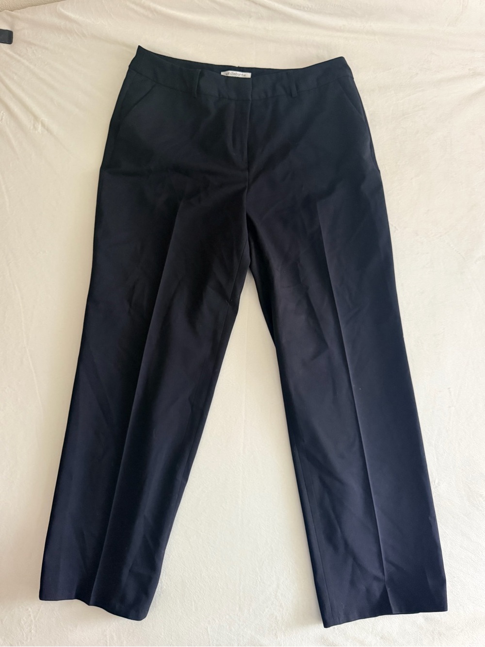 Liz Claiborne Navy Petite Dress Pants